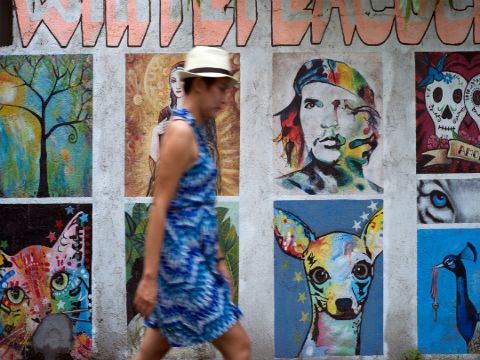 Indigo-Art-Wall